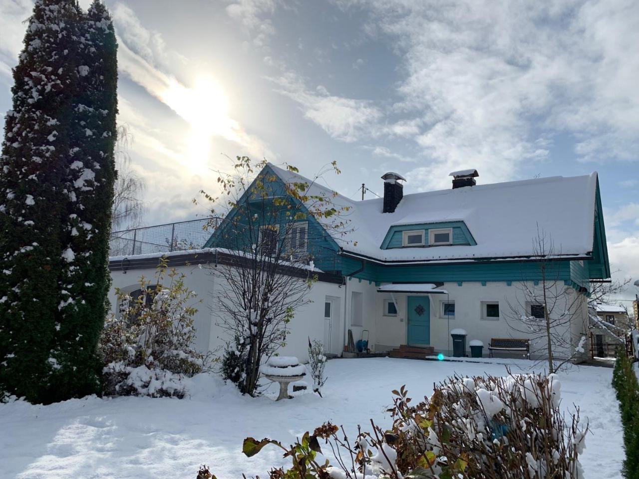 Blaues Haus Ferienwohnung Bodensdorf Ossiacher See Gerlitzen Alpe Kültér fotó
